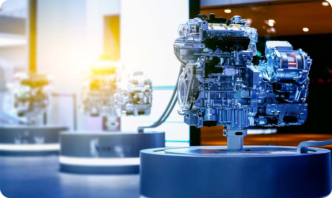 Internal,Structure,Display,Of,Automobile,Environmental,Protection,Engine,In,R&d